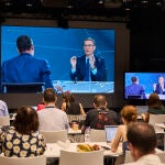 Debate Electoral Atresmedia. Feijoo Sanchez © Alberto R. Roldán / Diario La Razón. 10 07 2023