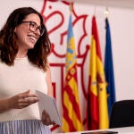La portavoz del Consell en funciones, Aitana Mas