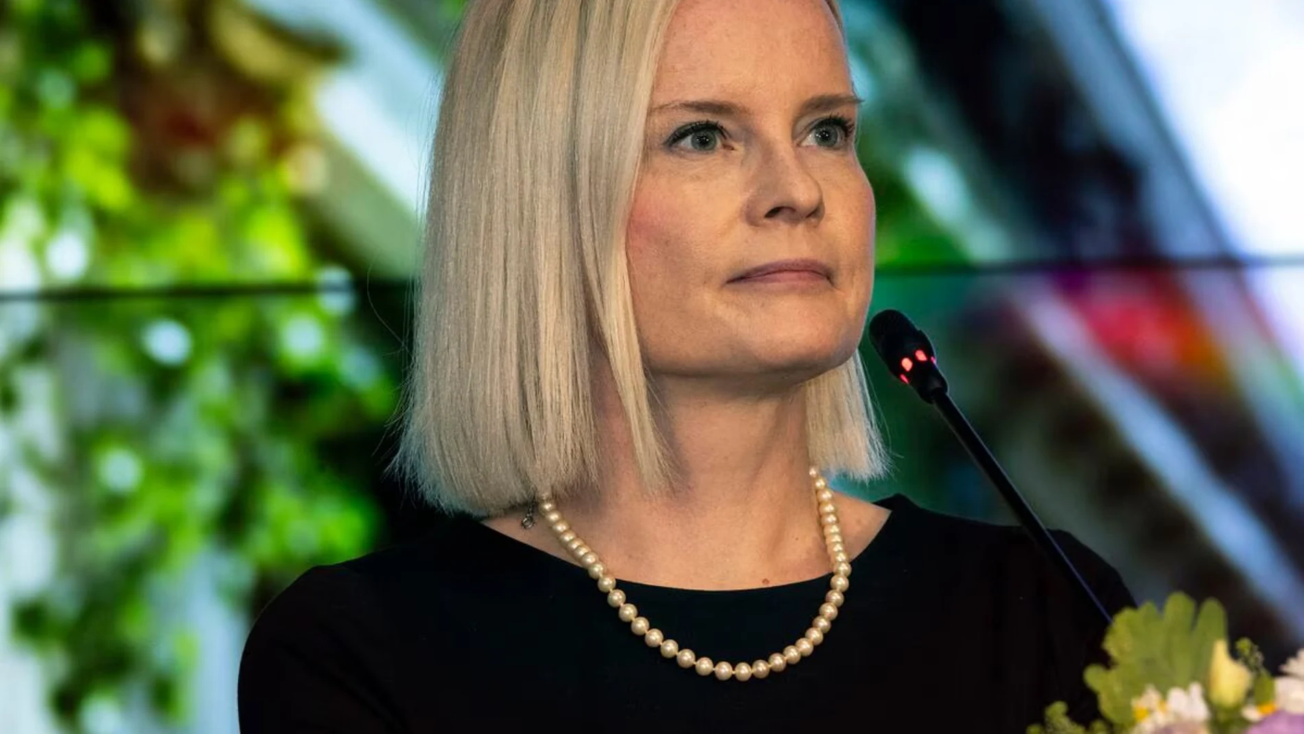 Riikka Purra, viceprimera ministra y ministra de Finanzas finlandesa