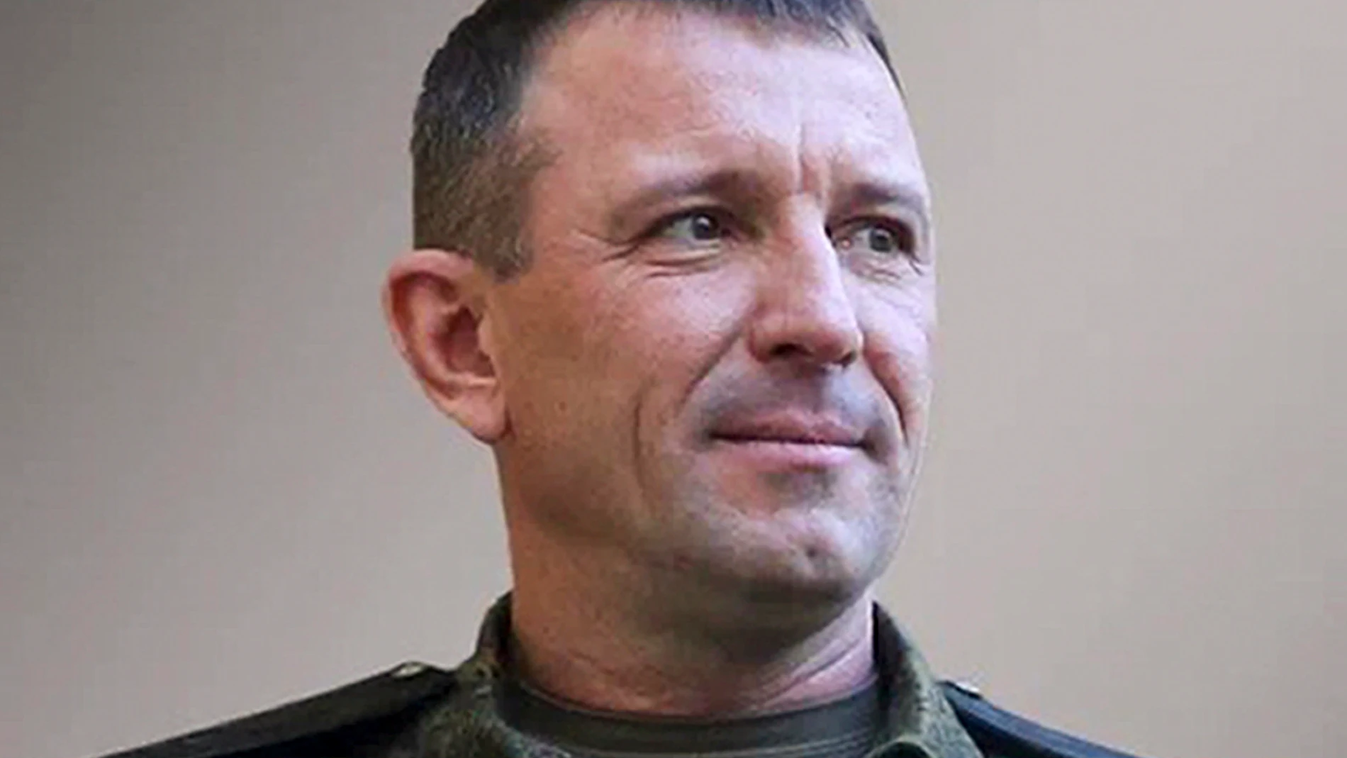 In this photo released by Russian Defense Ministry Press Service on Thursday, June 8, 2023, Maj. Gen. Ivan Popov, the commander of the 58th Army, is seen in a photo at an undisclosed location. Popov said in a statement to his troops that he was dismissed after speaking out about the problems faced by his troops on the battlefield in Ukraine, a sign of new fissures in the Russian military command following a brief rebellion by mercenary chief Yevgney Prigozhin. (Russian Defense Ministry Press ...