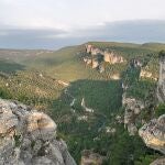 Parque Natural Alto Tajo desde mirador