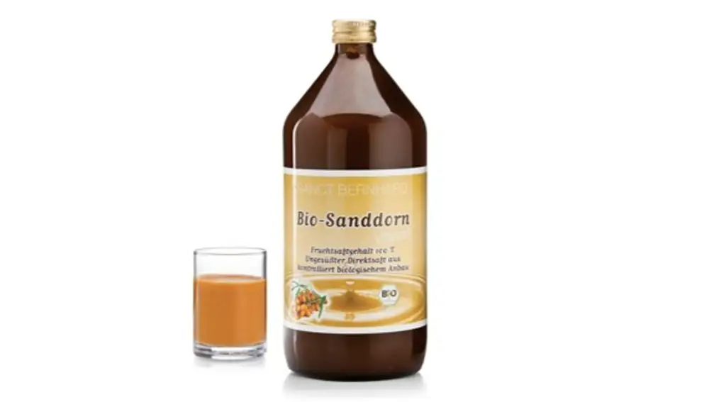 Zumo de espino amarillo Bio