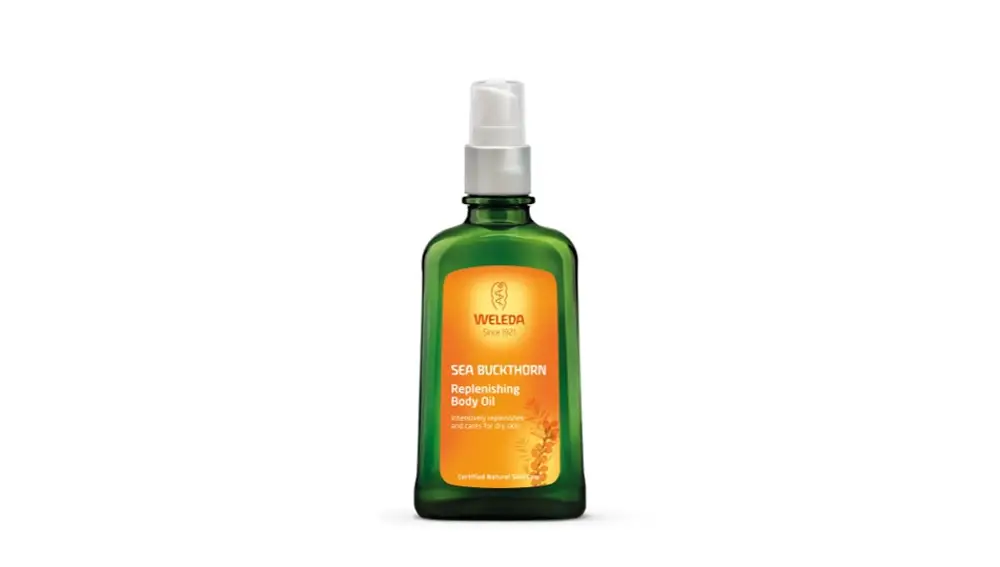 Aceite corporal de espino amarillo