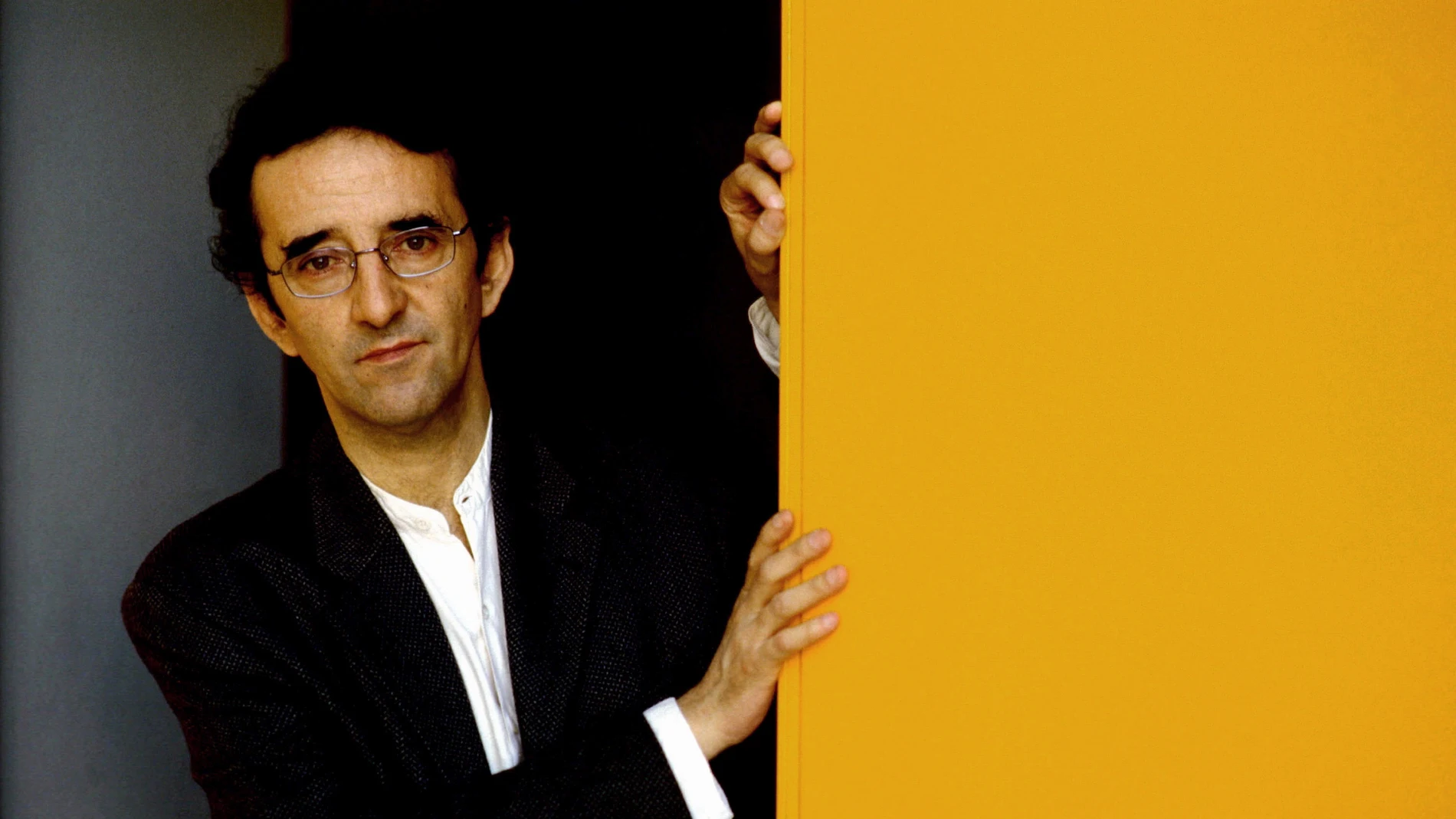 Retrato del escritor Roberto Bolaño (Chile 1953 - Barcelona 2003)