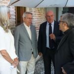 El alcalde de Valladolid, Jesús Julio Carnero, participa en la presentación de la publicación municipal ‘Templos de Valladolid (1953-1955)’ junto al arzobispo de Valladolid Jesús Argüello; Jesús Urrea y la concejala de Cultura Irene Carvajal