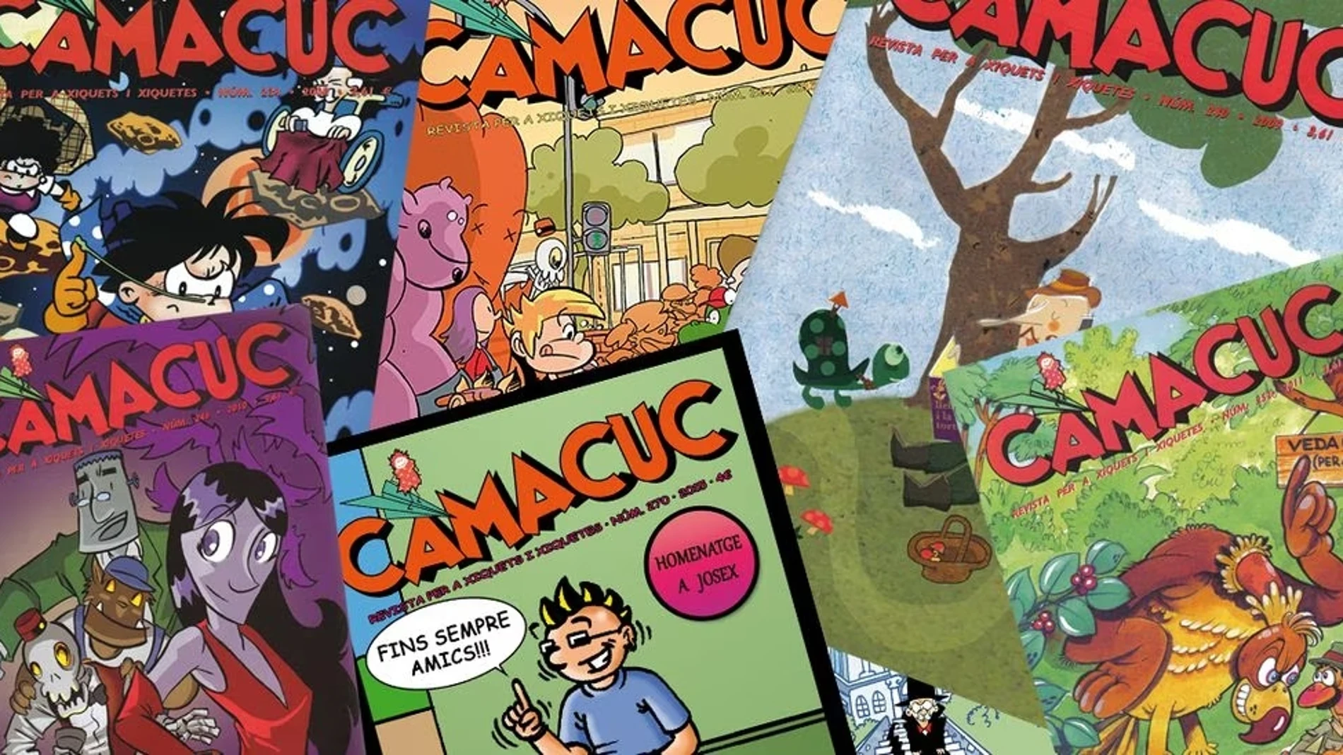 Portadas de la revista Camacuc