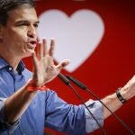 El presidente del Gobierno, Pedro Sánchez