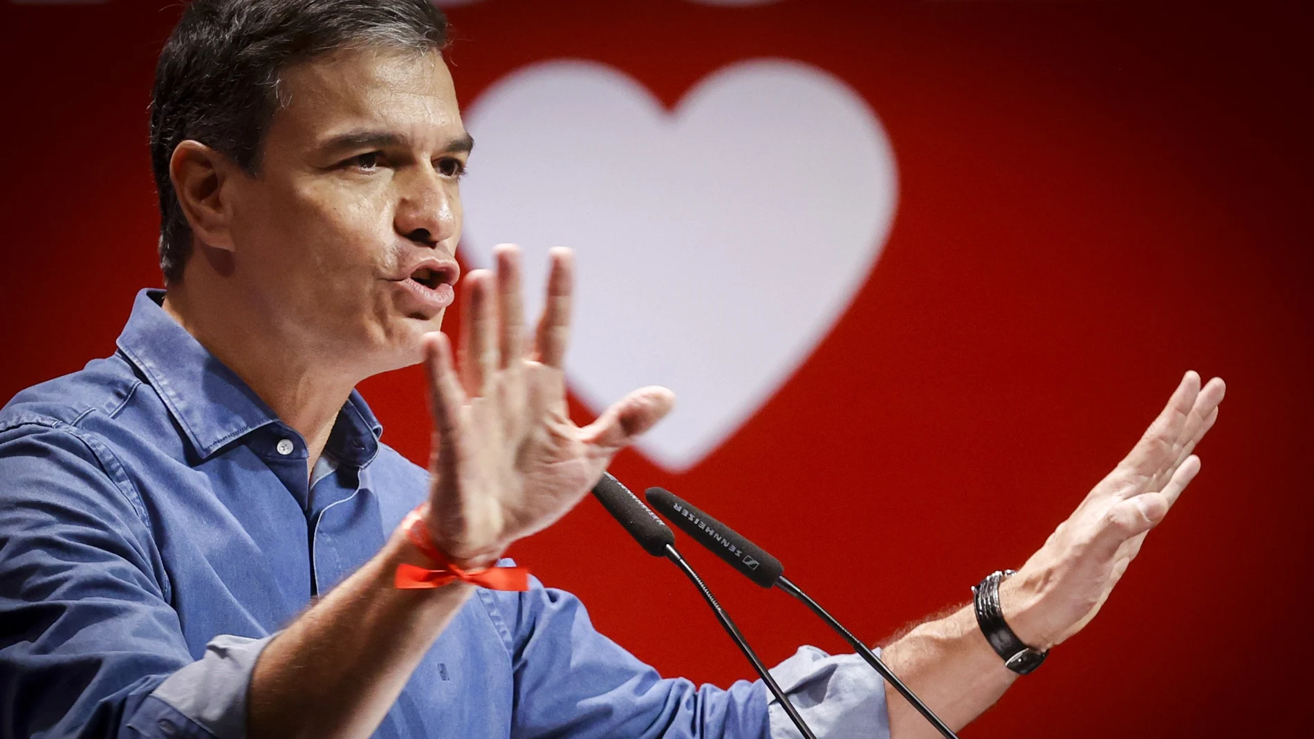 El presidente del Gobierno, Pedro Sánchez