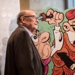 Francisco Ibáñez, creador de Mortadelo y Filemón. 