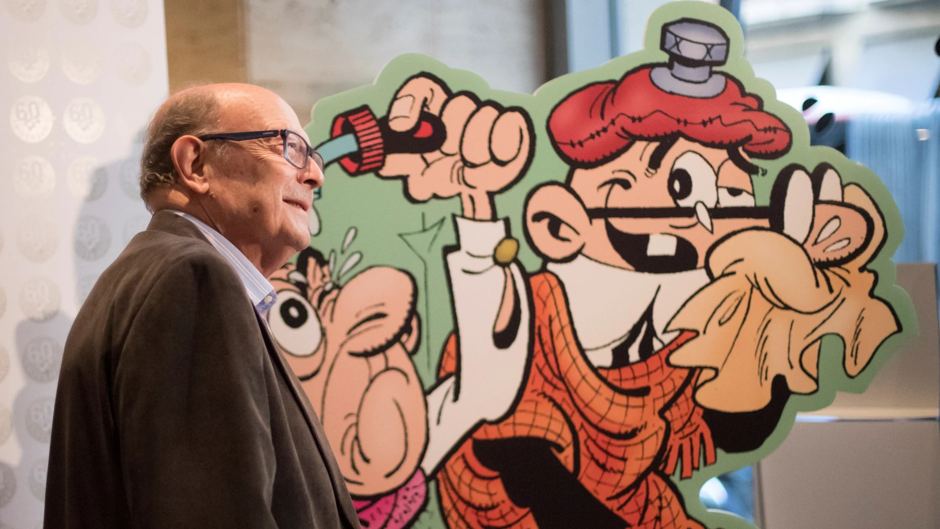 Francisco Ibáñez, creador de Mortadelo y Filemón.