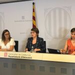 Rueda de prensa de la conselleria de Educación 