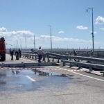 Russia blames Ukraine for Crimean bridge attack