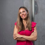 La escritora Laura Santolaya