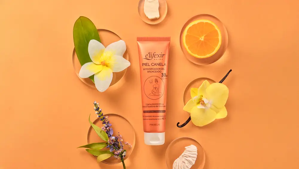 e'lifexir piel canela SPF 30.