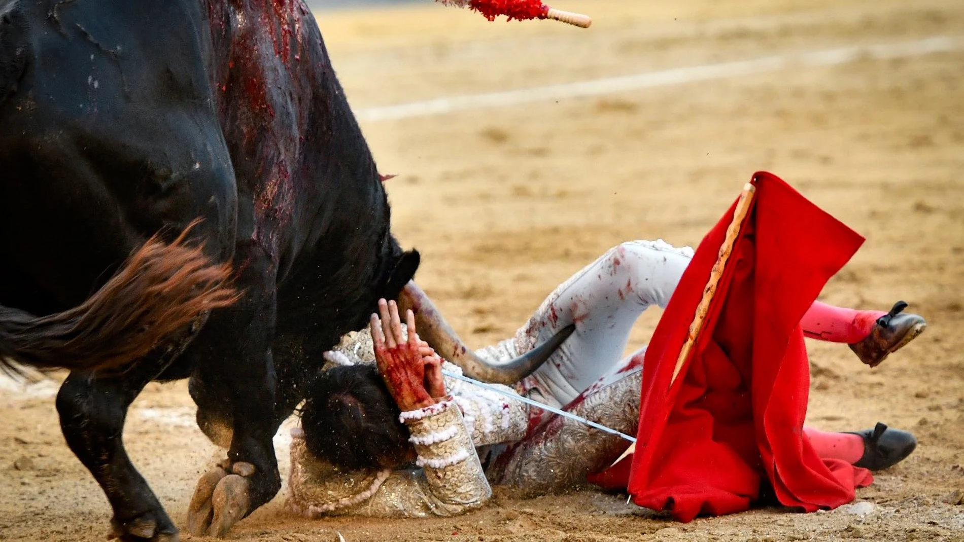 Francisco José Espada, herido en Madrid