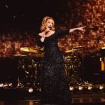 La cantante Adele en un concierto