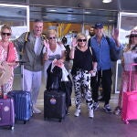 Los looks de aeropuerto de 'Sálvame' rumbo a Miami. 