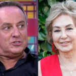 Víctor Sandoval y Ana Rosa Quintana