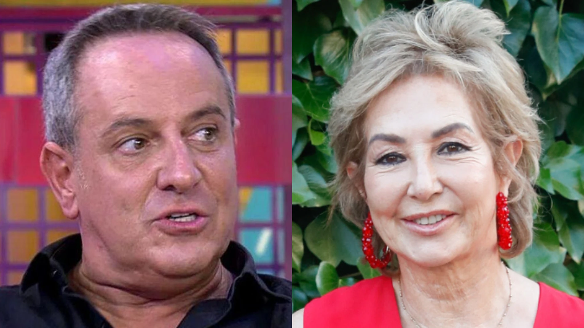 Víctor Sandoval y Ana Rosa Quintana