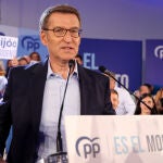 23J.- Feijóo se compromete a "rebajar las tensiones" en Cataluña pero avisa de que no se "someterá a minorías"