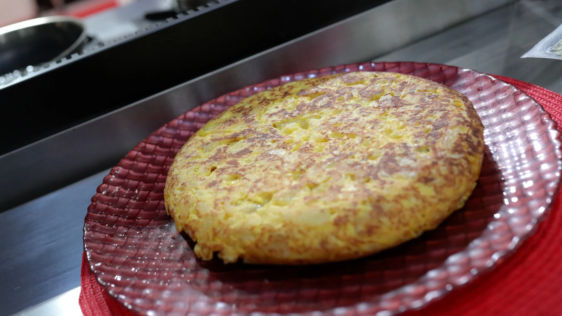 Una tortilla de patatas