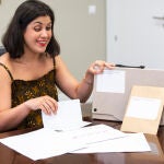  Marina Rojas, responsable del departamento de la Comisión de Braille Española y Etiquetado