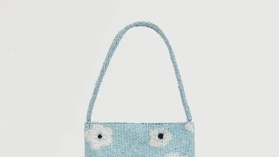 Mini bolso abalorios