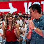 Begoña Gómez y Pedro Sánchez
