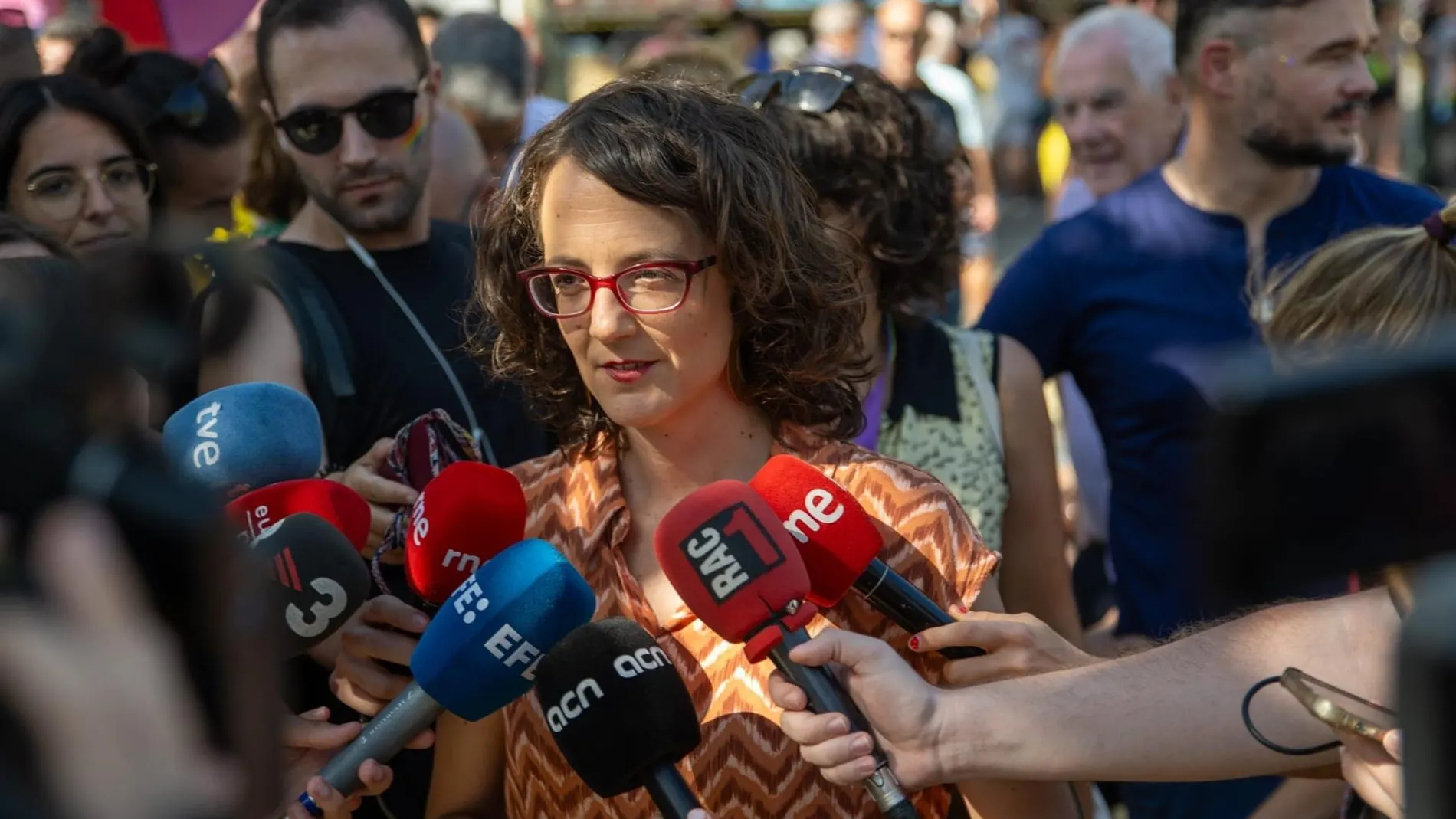 La consellera de Igualdad, Tània Verge