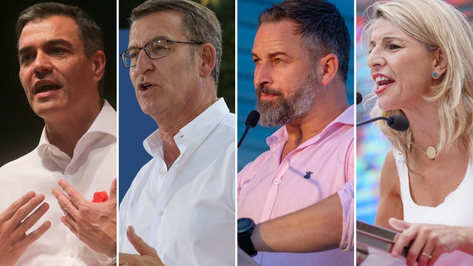MADRID.-23J.- Pedro Sánchez votará este domingo a las 9.00 horas y Feijóo lo hará a las 11.00 horas