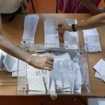 Recuento de votos. Elecciones 23J.