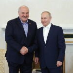 Russian President Putin meets with Belarusian counterpart Lukashenko