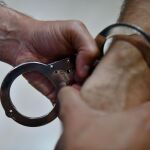Imagen de una detención por parte de los Mossos d'Esquadra