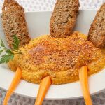 Uno de los hummus preparados