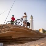 Una de las etapas del Eurovelo 8 entre los Caños y Barbate