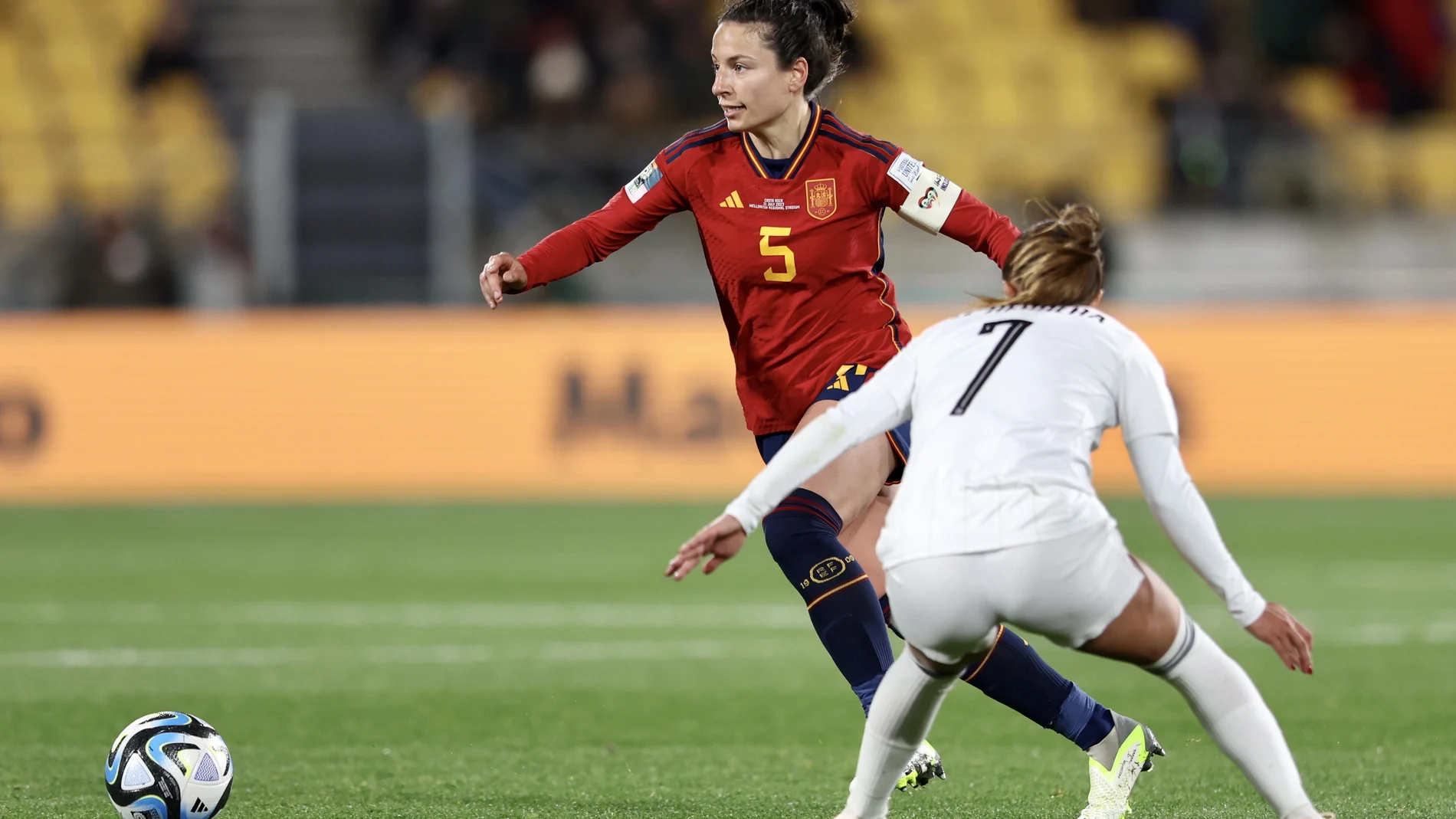 Ivana Andrés, en el partido contra Costa Rica