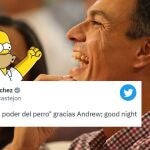 Pantallazo twitter @sanchezcastejon