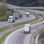Transportistas en la Autovía A-6