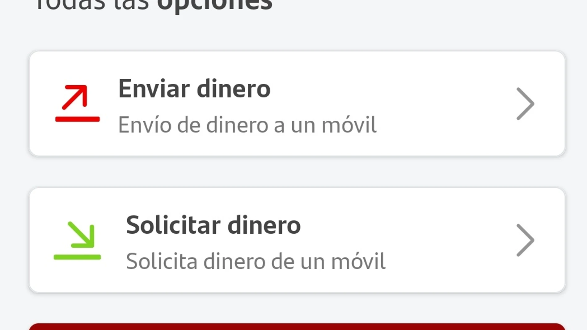 En Bizum también se puede solicitar dinero a otra persona además de enviarlo