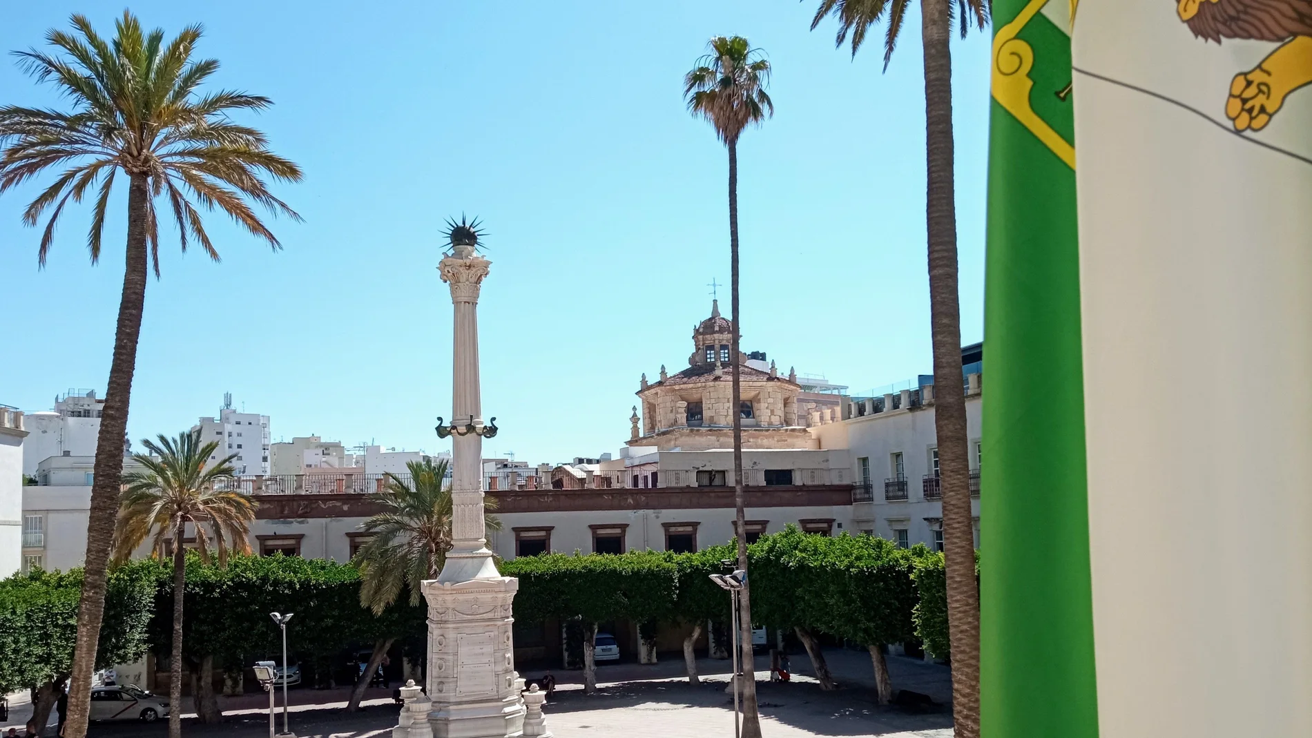 Vista del monumento de El Pingurucho dedicado a los Mártires por la Libertad