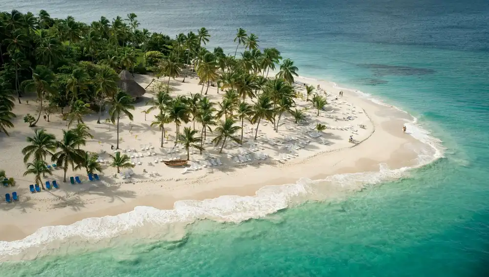 Las playas de Samaná son, en su mayoría, de arena blanca