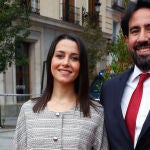 Inés Arrimadas y su marido, Xavier Cima