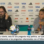 Reynald Pedros y Ghizlane Chebbak
