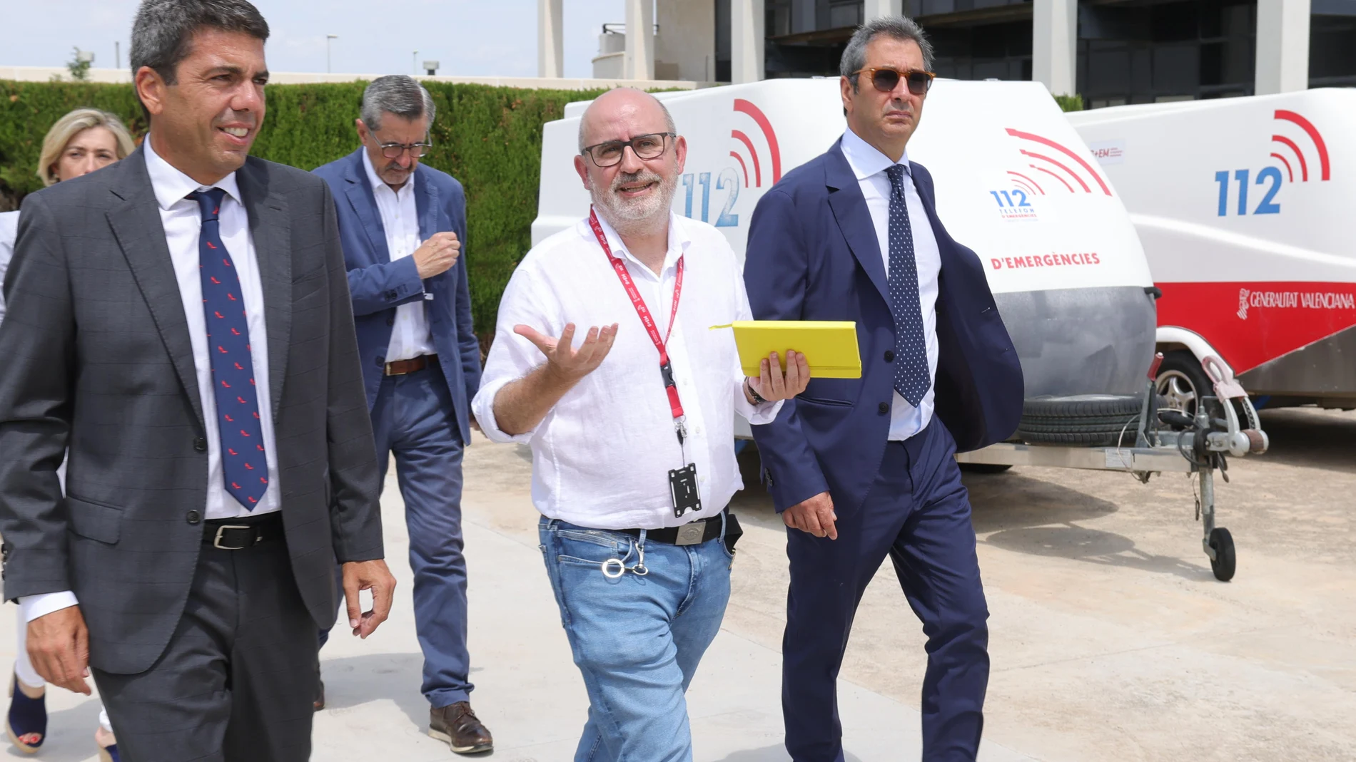 Mazón destaca la excelencia de los servicios de emergencia y pide confiar en el 112