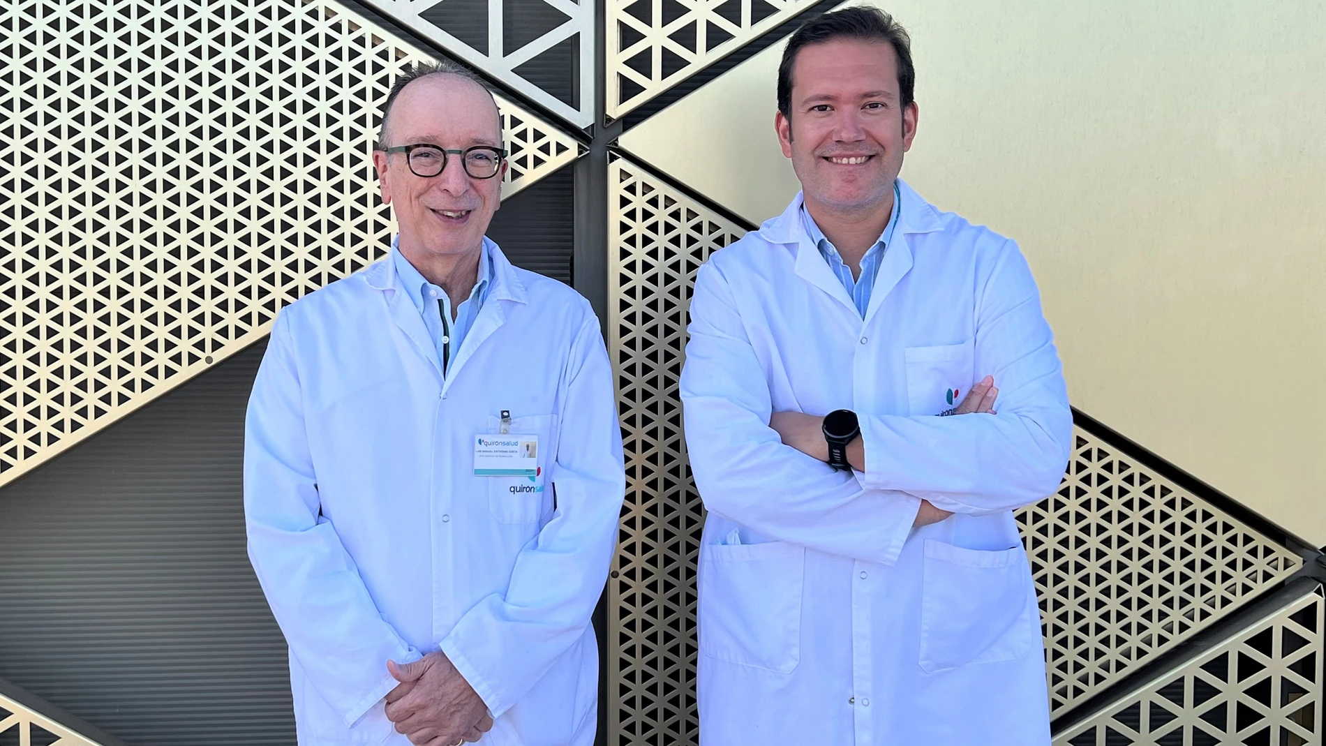 Dr Luis Manuel Entrenas y Dr Carlos Barcones