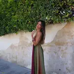 Rocío Osorno con vestido de Zara.