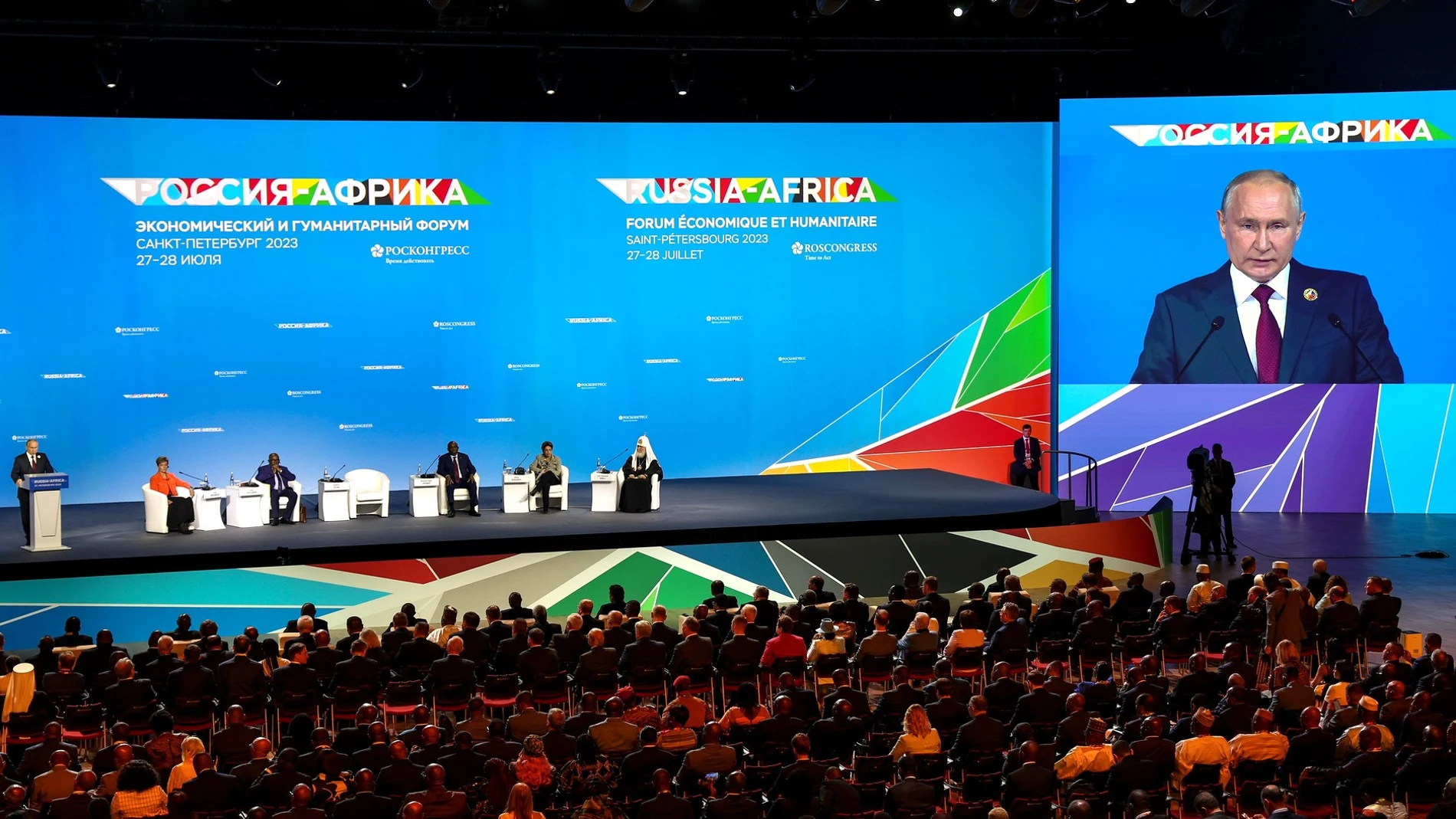 Rusia.- Putin estima que Rusia ha condonado 21.000 millones de euros en deuda a los países africanos