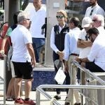 La Infanta Elena viaja hasta Sanxenxo para reencontrarse con su padre