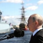Rusia.- Putin promete a la Marina rusa una treintena de nuevos buques de guerra a final de año