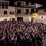 Numeroso público en uno de los conciertos del festival Tresparock